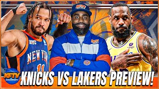 Knicks vs Lakers Preview  Brunson The MVP  Lebron Wants Out NBA Radio  Sirius XM Audio [upl. by Inohtna408]