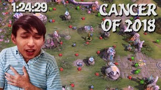 THE CANCER GAME OF 2018 SingSing Dota 2 Highlights 1094 [upl. by Aihsiek63]