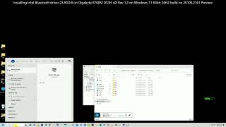 Intel Bluetooth driver 239008 on Windows1124H2261002161PGBB760MDS3HAXrev12 [upl. by Orabel729]