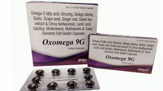 Oxomega 9G Softgel Capsules [upl. by Eeliab86]