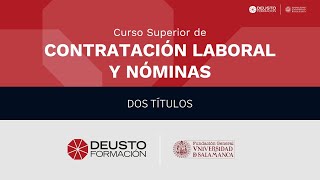 DFO  Curso Superior de Contratación Laboral y Nóminas [upl. by Ynohtnad]