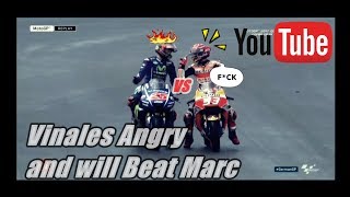 MotoGP 2018 VALENCIA  Vinales Angry and will beat Marc Marquez [upl. by Atiroc27]