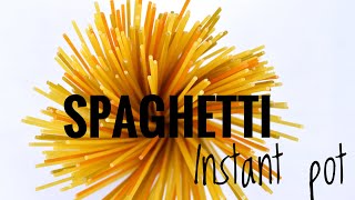 Instant pot spaghetti [upl. by Latyrc]