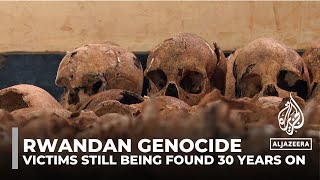 Discovery of Rwandan genocide victims continues after 30 years [upl. by Sekyere]