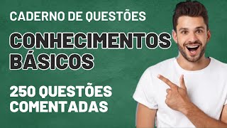 CADERNO DE QUESTÕES Concurso CORREIOS 2024  250 Questões Gabaritadas para Conhecimentos Básicos [upl. by Aroon]