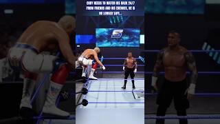 Cross Rhodes wwe codyrhodes randyorton wwe2k24 shorts bobbylashley smackdown [upl. by Studdard170]