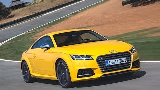 2015 new AUDI TTS 310 hp TEST Drive FrenchampEnglish MAXreportagecom [upl. by Malkah]