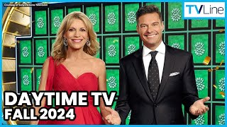 Fall 2024 Daytime TV  Ryan Seacrest Hosts Wheel of Fortune More [upl. by Ellehcram]