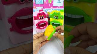 Washing Machine Eating Corn Set Toys Satisfying With Unboxing ASMR Videos [upl. by Eelinnej678]