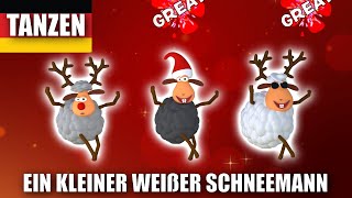 Ein Kleiner Weißer Schneemann  Weihnachtstanz [upl. by Evilo]