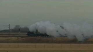 A1 Tornado No 60163 Peppercorn Pioneer North of Darlington on the ECML Saturday 31 Jan 2009 [upl. by Elman]