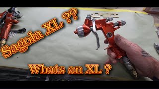 HVLP Spray gun spray painting [upl. by Nwahsaj353]