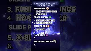 What is your Favorite Type of Phonk🤔 [upl. by Astrea]