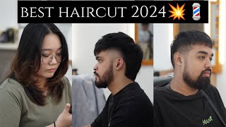 Best Haircut compilation 💈💥 [upl. by Odlanra]