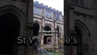 ST WINEFRIDES SHRINE  Healing Water shrine stwinefrides well healing pilgrimage northwales [upl. by Dagnah]