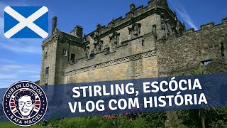 Minha viagem a Stirling Escócia 🏴󠁧󠁢󠁳󠁣󠁴󠁿 [upl. by Ennaitak975]