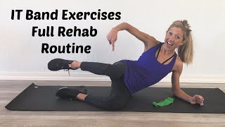 IT Band Exercises Full Rehab Routine For IT Band Pain Relief [upl. by Nuajed]