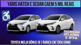 TOYOTA OFERECE BÔNUS PARA PCD [upl. by Enitnelav]