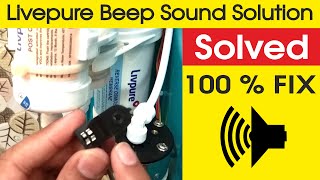 How To LIVPURE PEP STAR RO REPAIR WATER PURIFIER BEEP SOUND SOLUTION  HINDI  TechToday [upl. by Nnair]