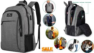 Matein Travel Laptop Backpack Business Anti Theft Slim Durable Laptops Backpack [upl. by Uda]