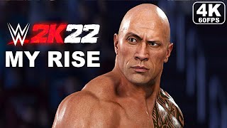 WWE 2K22 MyRise All Cutscenes Full Movie 4K 60FPS [upl. by Arleen]