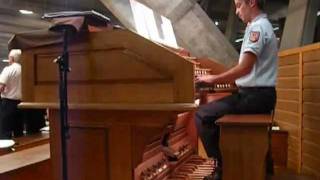 Tantum Ergo  orgue et chorale Lourdes 53eme PMI [upl. by Heinrik]