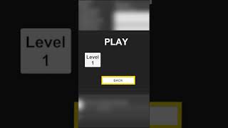 How To Make a Good Main Menu In 40 Seconds tutorialunity unity3d unitytutorials [upl. by Harbert]