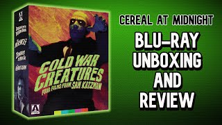 COLD WAR CREATURES Unboxing and Review Sam Katzman Arrow Video [upl. by Adyan]