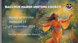 Bacchus Marsh Uniting Church  Sunday 29th September 2024 [upl. by Eisdnil]