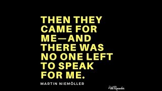 The story of Pastor Martin Niemöller [upl. by Victoria]