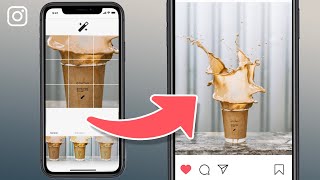 How To Post Full Pictures on Instagram 2022 [upl. by Mortie]