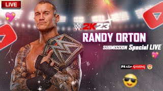 Randy Orton VS Bianca Belair  Submission Match  WWE 2K23 Intergender LIVE  Oct 28 2024 [upl. by Secilu]