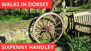 WALKS IN DORSET at SIXPENNY HANDLEY amp THE ACKLING DYKE ROMAN ROAD 4K [upl. by Tracie]