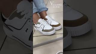 Tênis Casual Vizzano Sneaker Branco [upl. by Nyhagen]