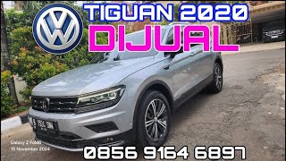 DIJUAL VOLKSWAGEN TIGUAN 2020 VW CASH 312JT for sale [upl. by Rep]