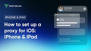 How to Set Up a Proxy for iOS IPhone amp IPad [upl. by Ahsekim]