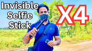 Insta360 invisible Selfie stick review  Insta360 X3  Singham Rider unboxing review 1million [upl. by Michell225]