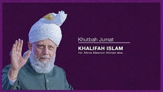 Khutbah Jumat Hz Khalifatul Masih V ATBA  16 November 2018  Indonesia HD [upl. by Lola725]