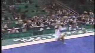 Shannon Miller  1996 Olympic Floor Routine [upl. by Alamat]