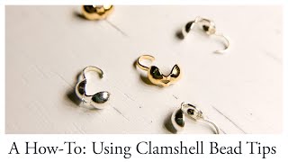 A Howto Using a Clamshell Bead Tip [upl. by Lilahk793]