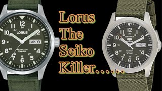 Field Automatic Watch from Seiko Lorus  Hindi [upl. by Ettenan914]