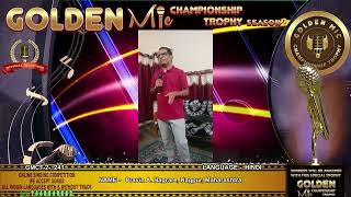 Pravin A Nagrare Golden Mic Season 2 Online Singing Competition [upl. by Aiksas]