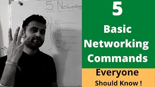 5 Basic Networking commands for everyone 2023  How to troubleshoot network issues on Windows [upl. by Holloway801]