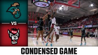 Coastal Carolina vs NC State Condensed Game  202425 ACC Womens Basketball [upl. by Clare]