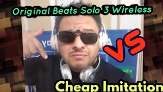 Beats Solo3 VS FAKE Beats Solo3 Español [upl. by Haisi]