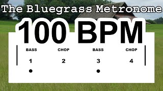 The Bluegrass Metronome 100 BPM [upl. by Nawd81]