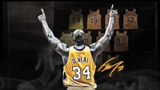 Shaquille ONeal Best Career Highlights HD [upl. by Algie170]