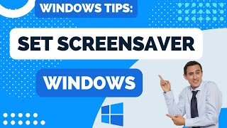 How to Set Photos as a Screensaver in Windows in 2024 [upl. by Colan424]