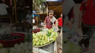 Fruit cutting and chaat skills😱 shorts shortvideo trending trendingshorts food youtubeshorts [upl. by Ahens]