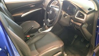 Maruti Suzuki SCross Interiors Review at Nexa Showroom [upl. by Ayalat834]